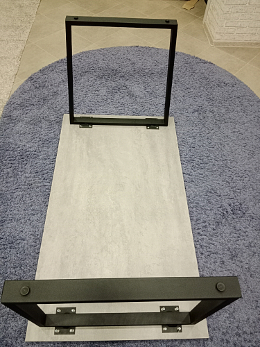 Деревянный стол Лота Лофт 120х75 белый матовый / дуб крафт золотой фото покупателя 966