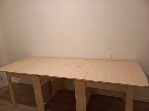 Стол обеденный раздвижной СтК7 дуб молочный фото покупателя 33