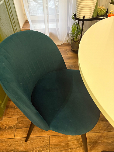 Стул на металлокаркасе Gabi gray / black фото покупателя 638