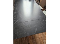 Керамический стол Вилли 140 (200) х 80 белый мрамор alpin white / snow white / белый фото покупателя 10