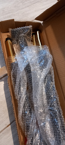 Стул на металлокаркасе Gabi dark beige / black / silver фото покупателя 960