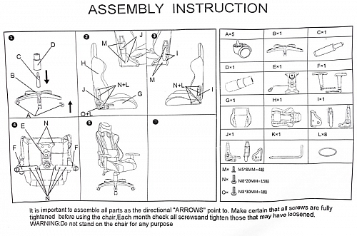 Компьютерное кресло Racer черное / оранжевое фото покупателя 98