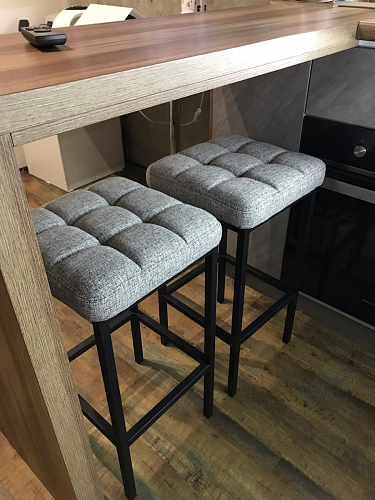 Барный стул Лофт катания лаванда / белый матовый фото покупателя 263