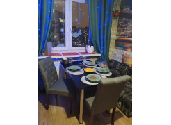 Стул Amelia dark walnut / fabric purple фото покупателя 4