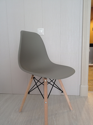 Пластиковый стул Eames PC-015 желтый фото покупателя 348