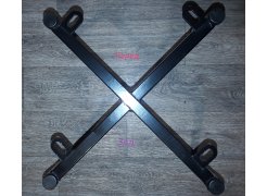 Стул на металлокаркасе Седа К крутящийся светло-серый  / белый фото покупателя 307