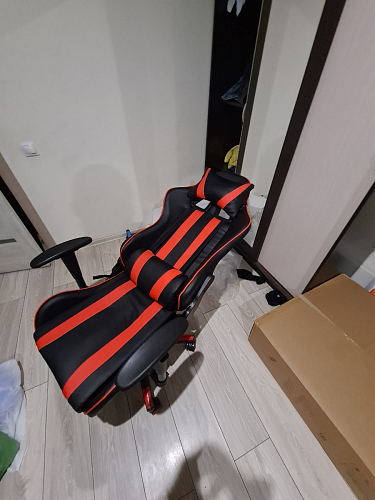 Компьютерное кресло Corvet black / blue фото покупателя 4