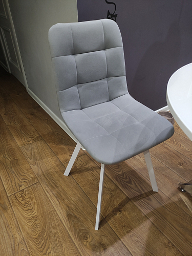 Стул на металлокаркасе Чилли К черный / зеленый фото покупателя 344