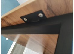 Стол Лота Лофт 140 25 мм юта / белый матовый фото покупателя 543