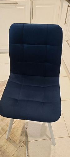 Стул на металлокаркасе Чилли бирюзовый / черный фото покупателя 1072