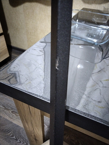 Стул на металлокаркасе Чилли К кирпичный / черный фото покупателя 589