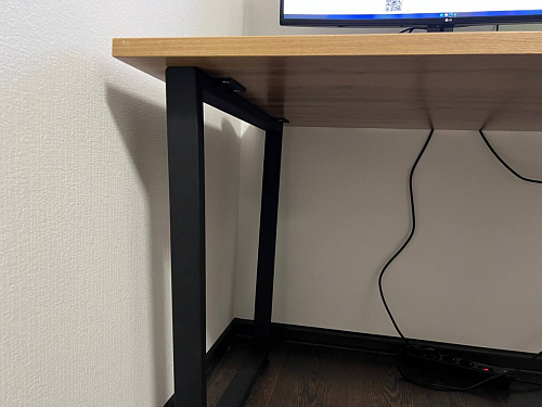 Деревянный стол Лота Лофт 140х80 черный матовый / бетон светлый фото покупателя 185