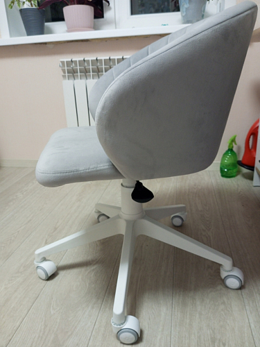 Компьютерное кресло Пард confetti silver серый / черный фото покупателя 218