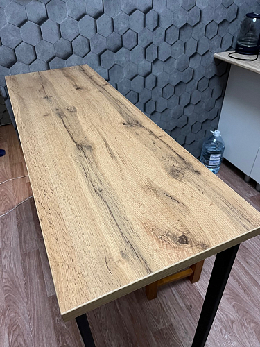 Барная стойка Дилан Лофт 120х50х90 бетон фото покупателя 31