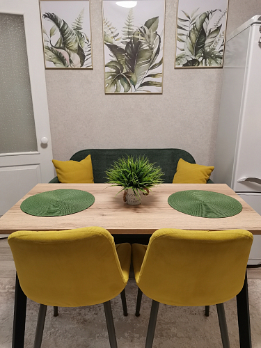 Стол Тринити Лофт 120 32 мм дуб галифакс табако / черный матовый фото покупателя 416