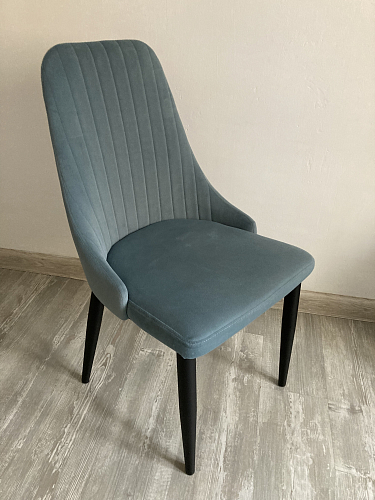 Стул на металлокаркасе Kora gray / black фото покупателя 534