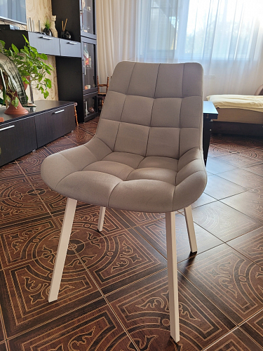 Стул на металлокаркасе Челси К бирюзовый / черный фото покупателя 218