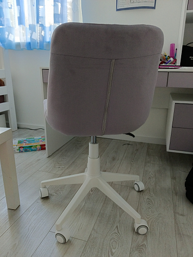 Кресло Келми 1  / AV 245 белый каркас синий микровелюр (neo 25) фото покупателя 26