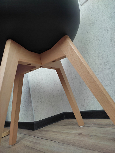 Деревянный стул Bonuss dark gray фото покупателя 114