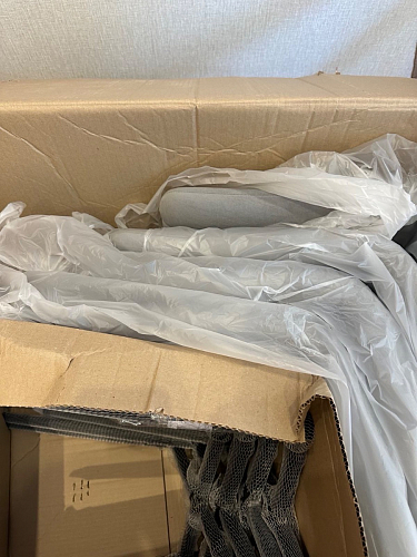 Стул на металлокаркасе Дани темно-серый (zd 995) / черный фото покупателя 9