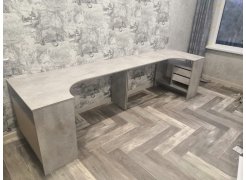 Письменный стол СПм-25 левый белый  - Уцененный экземпляр фото покупателя 51