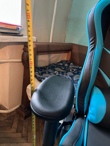 Компьютерное кресло Racer черный / красный / бежевый фото покупателя 39