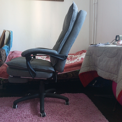 Компьютерное кресло Rapid голубое фото покупателя 109