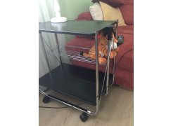 Столик сервировочный SC-5119 складной черный фото покупателя 15