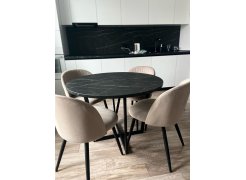 Стул на металлокаркасе Gabi green / black фото покупателя 264