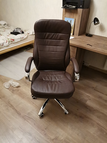 Компьютерное кресло Tomar коричневое фото покупателя 100