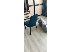 Стул на металлокаркасе Kora green / black фото покупателя 60