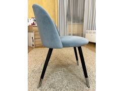 Стул на металлокаркасе Gabi 1 light blue / black фото покупателя 51