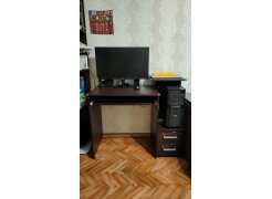 Компьютерный стол Джаз-24 левый венге фото покупателя 81