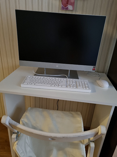 Стол письменный Kiwi белый  - Уцененный экземпляр фото покупателя 7