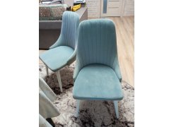 Стул на металлокаркасе Kora green / black фото покупателя 393