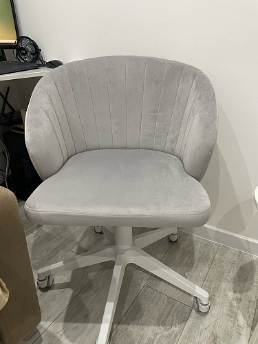 Компьютерное кресло Пард confetti silver серый / черный фото покупателя 215