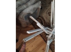 Стул на металлокаркасе Чилли синяя ткань / белый фото покупателя 552