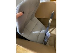 Стул на металлокаркасе Чилли горчичный / белый фото покупателя 167