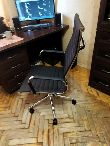 Компьютерное кресло Reus black фото покупателя 5