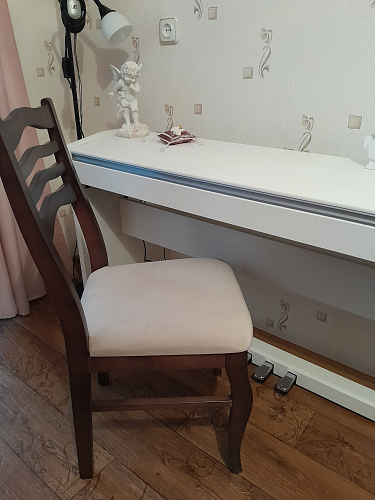 Деревянный стул Амадиу темно-коричневый фото покупателя 2