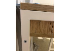 Письменный стол Леон Лофт дуб делано темный / черный матовый фото покупателя 97