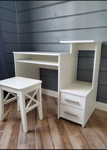 Компьютерный стол Джаз-24 правый дуб сонома фото покупателя 2