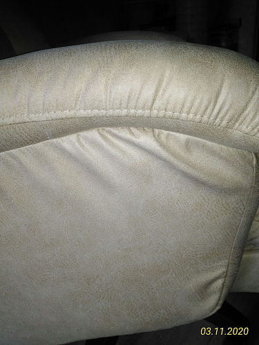 Компьютерное кресло Олимп ткань RICHIE белое фото покупателя 5