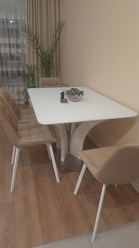 Стул на металлокаркасе Челси бирюзовый / черный фото покупателя 261