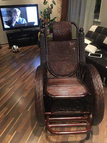 Кресло-качалка Twist (Alexa) золотой мед фото покупателя 2