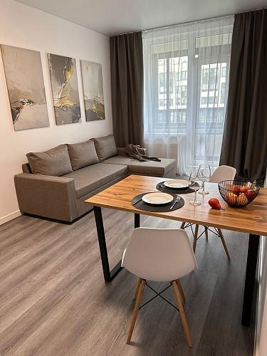 Стол раскладной Лота Лофт 120 25 мм юта / черный матовый фото покупателя 802