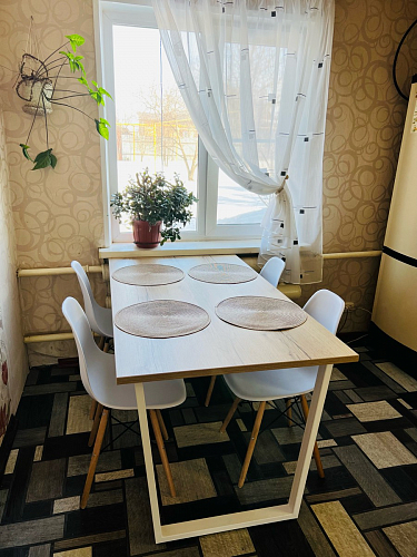 Деревянный стол Лота Лофт 120x75 дуб крафт табачный / черный матовый фото покупателя 809