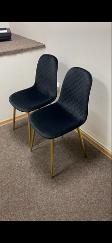 Стул на металлокаркасе Dabl wine red фото покупателя 48