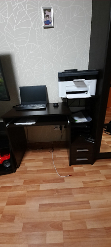 Компьютерный стол Джаз-24 левый венге фото покупателя 179