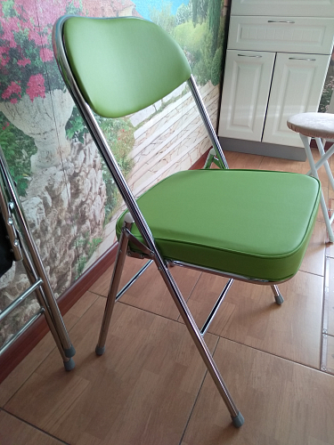 Стул на металлокаркасе S108 складной light sky фото покупателя 3